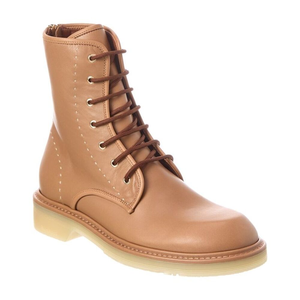 Max Mara Leather Boot, Brown